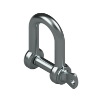 6mm Zinc Plated Steel D-Shackle