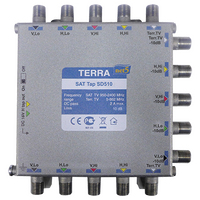 TERRA 5 Wire Tap 10dB 4 Satellite 1 Terrestrial