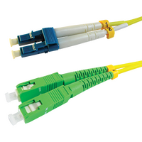 LC To SC Angled OS2 Patch Cords