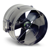 Minitube Axial Fan 200mm 4 Pole 1ph 50Hz - Plastic