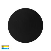 Halo Black TRI Colour LED Wall Light