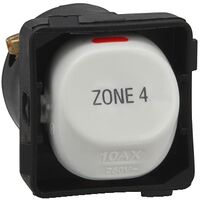 30 Series, Switch Mechanism, 10A, Marked Zone 4
White Electric