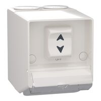 Weathershield
Socket
Single, Post Mount, 10A, 250VAC, IP54 | White Electric