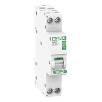 MAX9, Residual Current Breaker with Overcurrent Protection (RCBO), 1PN, 20A, 10mA, C Curve, 6000A, A Type, SLIM