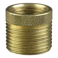 Clipsal - Cable Management, Machined Brass, 50mm Male to 40mm Female Brass Reducer