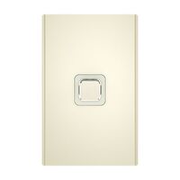 Clipsal Iconic, Styl Switch Plate Skin, Vertical/Horizontal, 1 Gang - Crowne