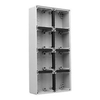 Clipsal - 56 Series, Mounting Enclosure, 8 Gang (294 x 101 x 63mm high) - Grey