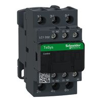 TeSys D, Contactor, TeSys Deca, 3P(3 NO), AC-3/AC-3e, 0 to 440V, 32A, 230VAC 50/60Hz coil