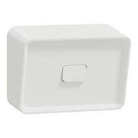 Clipsal Iconic Outdoor, Switch, Horizontal, 1 Gang, 20A/16AX, 250V - Extra Vivid White