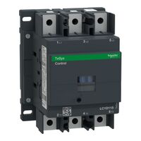 TeSys D, Contactor, TeSys Deca, 3P(3NO), AC-3/AC-3e, <=440V, 115A, 220V AC 50/60Hz coil, lugs/bars terminals