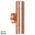 Tivah Solid Copper TRI Colour Up & Down Wall Pillar Lights