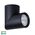 Nella Black 18w Surface Mounted Rotatable LED Downlight