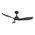 Scorpion DC 1320mm 3 ABS Blade WIFI & Remote Control Ceiling Fan with Variable Dim 20w CCT LED Light Matt Black