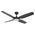 Viper DC 1320mm 4 Blade All ABS WIFI & Remote Control Ceiling Fan with Variable Dim 18w CCT LED Light Matt Black