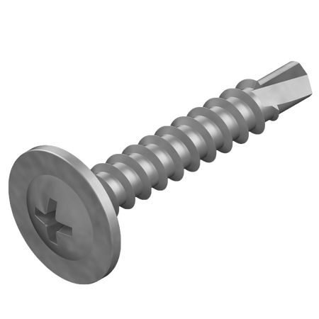 8G x 16mm Button Head Drill Point Screw - 300 Pack