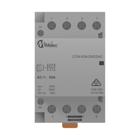 Modular Contactor 240Vac 25A 4NO