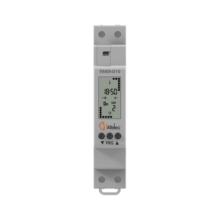 240Vac 24x7 Premium LCD Time Switch with 1 R/O Programmable