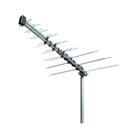 Log Periodic Digital TV Antenna VHF/UHF (6-12)(28-51) 32 Elements