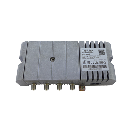 TERRA Amplifier 40dB Forward Gain 87-862MHz with 65MHz Return Path