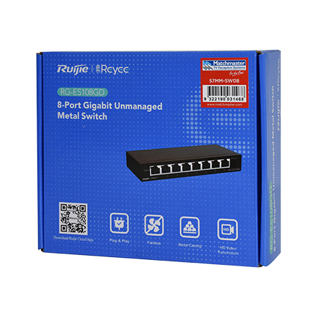 8 Port Gigabit Unmanaged Network Switch