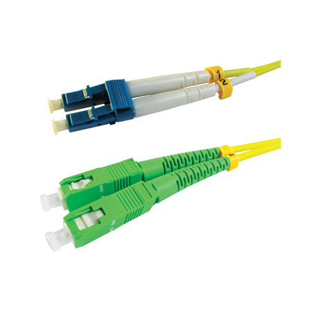 LC To SC Angled OS2 Patch Cords