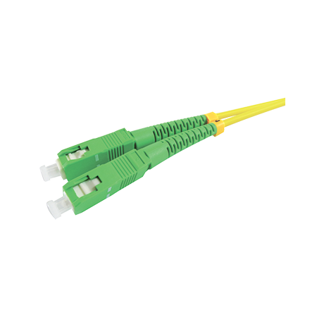 SC Angled to SC Angled Polished OS2 Patch Cords