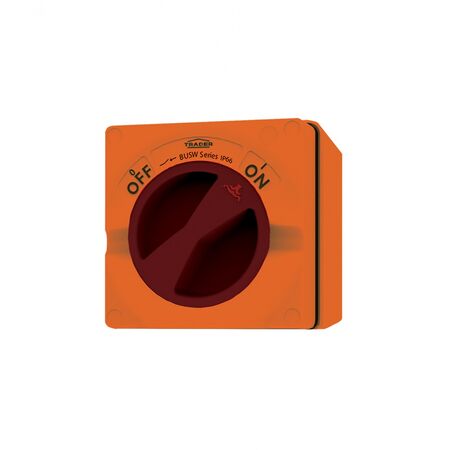 Buffalo -u00a0Switch Disconnector IP66 10A 500V 3 Pole Chemical Resistant Orange  x1 - BUSW310RO