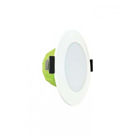 Scorpion -u00a0Downlight LED 8W TriTemp Selectable WW CW DL 90mm Cut Out 750 Lumens Dimmable Perfect for Trader Dimpala Dimmers  x1 - SCDL2