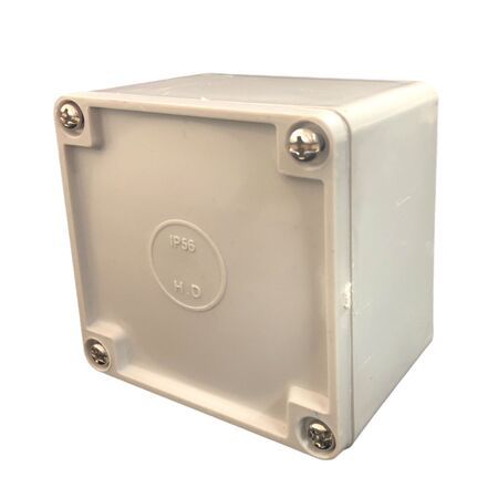 IP44 Single Adaptable Box 77x77x54mm