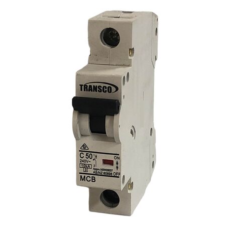 Circuit Breaker 1 Pole 50A 10KA