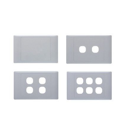 SL 3 Gang Unloaded Switch Plate - SL/SW/UL3