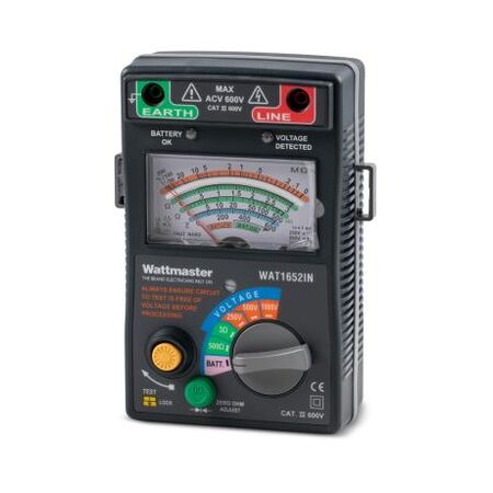 Analogue Insulation Tester 1000V 0-400MΩ