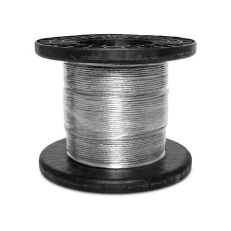 Catenary Wire Galvanised Zinc Plated Stranded 7/1.09mm Length 180m Drum