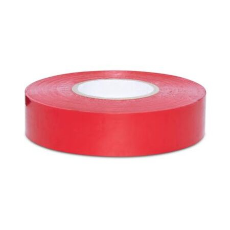 Tape Electrical PVC Width 18mm x Length 20m 0.18mm-Thick Red