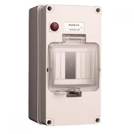 Circuit Breaker Cover With Neon - IP/CBC1-4P