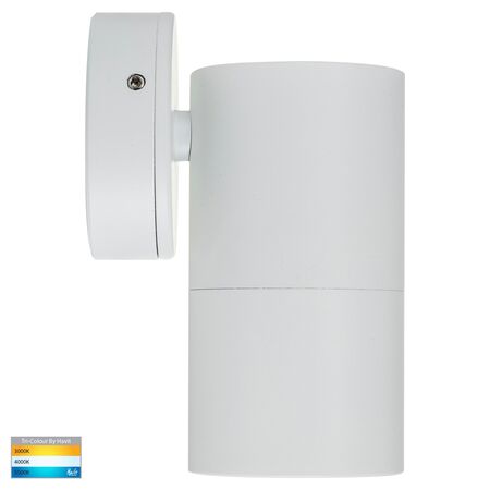 Tivah White TRI Colour Fixed Down Wall Pillar Lights