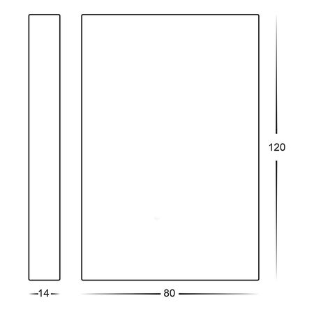 Stylez 316 Stainless Steel Up & Down LED Wall Light