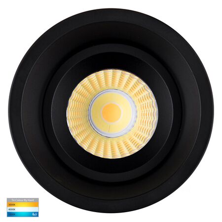 Prime Black Fixed Deep LED Downlight