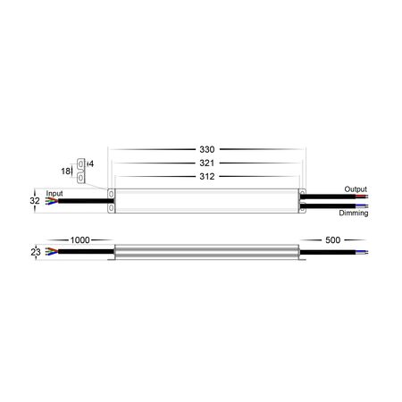 1/10v Dimmable LED Driver