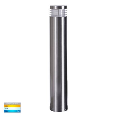 Maxi 600 316 Stainless Steel TRI Colour LED Bollard Light