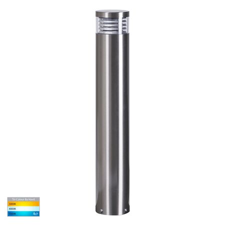 Maxi 600 316 Stainless Steel Louvred LED Bollard Light