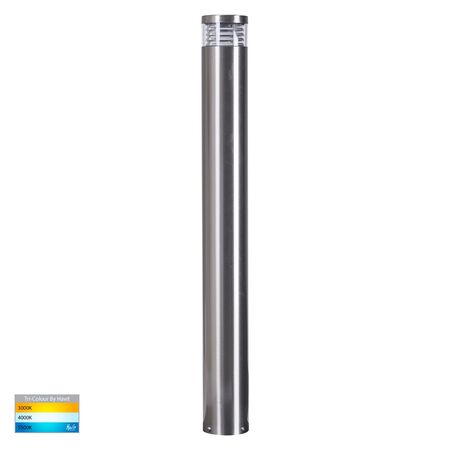 Maxi 900 316 Stainless Steel Louvred LED Bollard Light