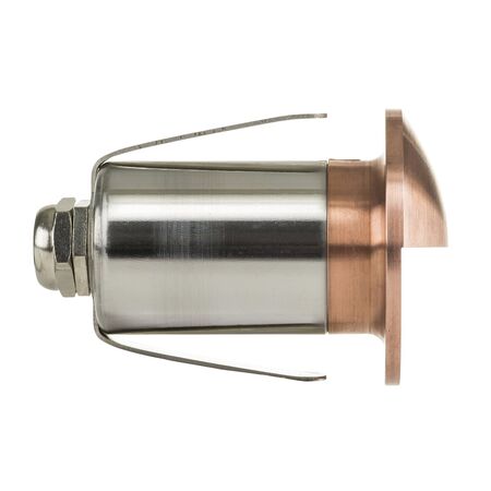 Mini Ollo Copper LED Step Light with Eyelid