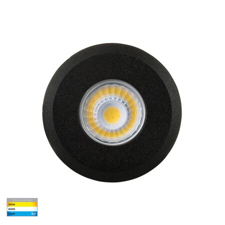 Mini Ollo Black LED Step or Inground Light