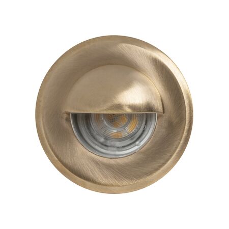 Lokk Brass LED Wall Light with Eyelid