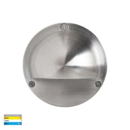 Pinta 316 Stainless Steel Step Lights with Eyelid