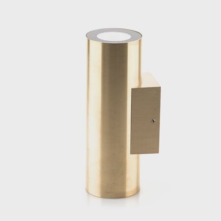 Aries Solid Brass Up & Down LED Wall Light