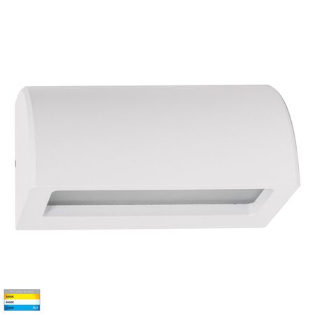 Ridge Aluminium White LED Step Light