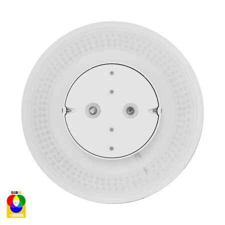 Halo White RGBW LED Wall Light