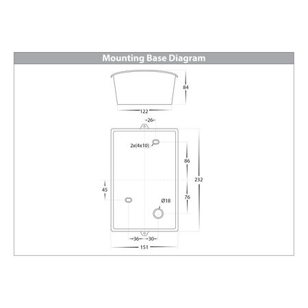 Mask 316 Stainless Steel LED Wall Light